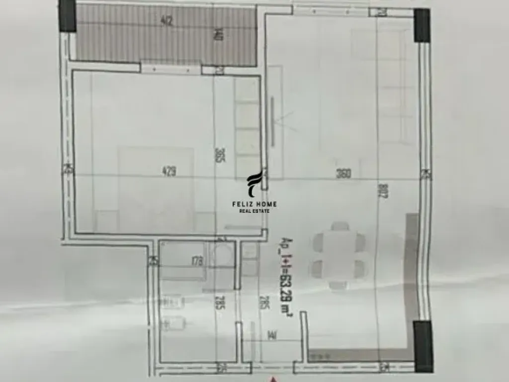 SHITET APARTAMENT 1+1 PASKUQAN 84.000 EURO FH-59176