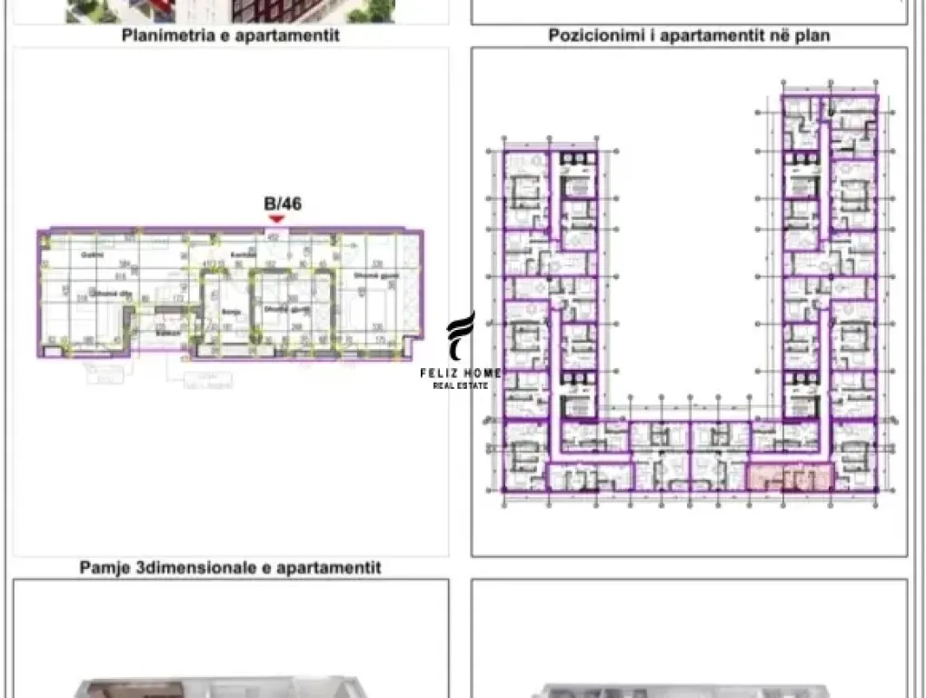 FOR SALE APARTMENT 2+1 KAVAJES STREET 181,500 EURO FH-59200