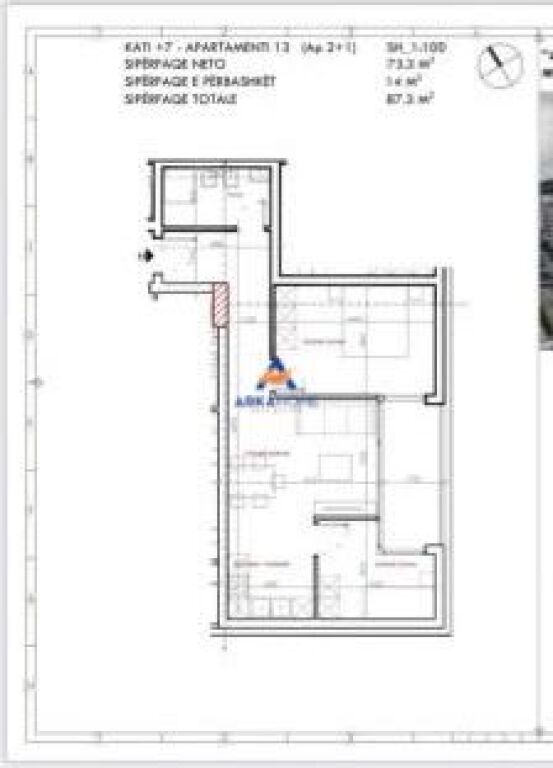 FOR SALE APARTMENT 1+1+BALCONY "RIVER PARK RESIDENCE, ASTIR" 81,501 EURO