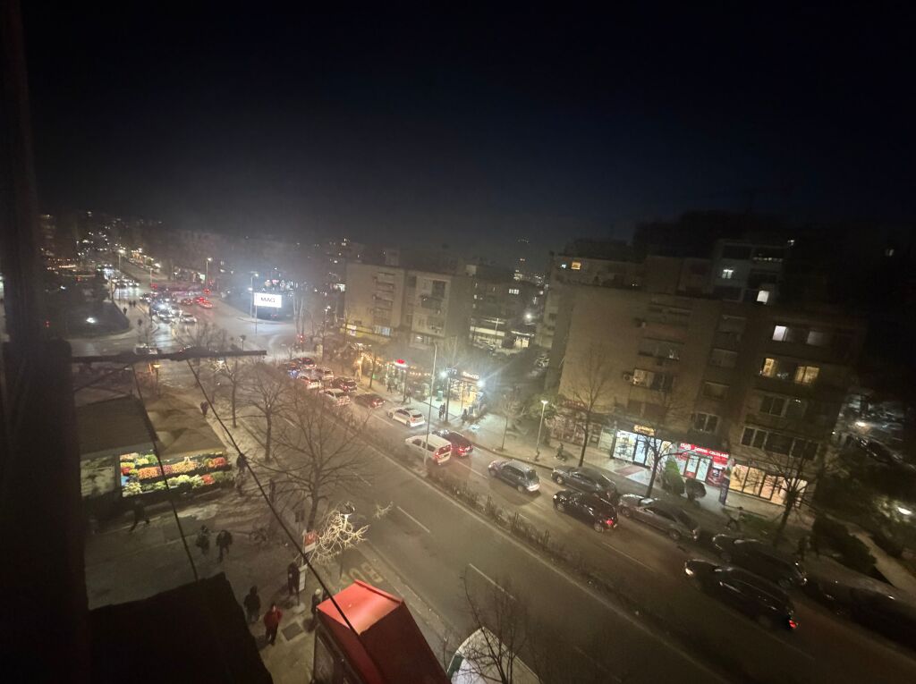 1+1, at the elbow by the roadside, 4th floor existing, 110 million lek