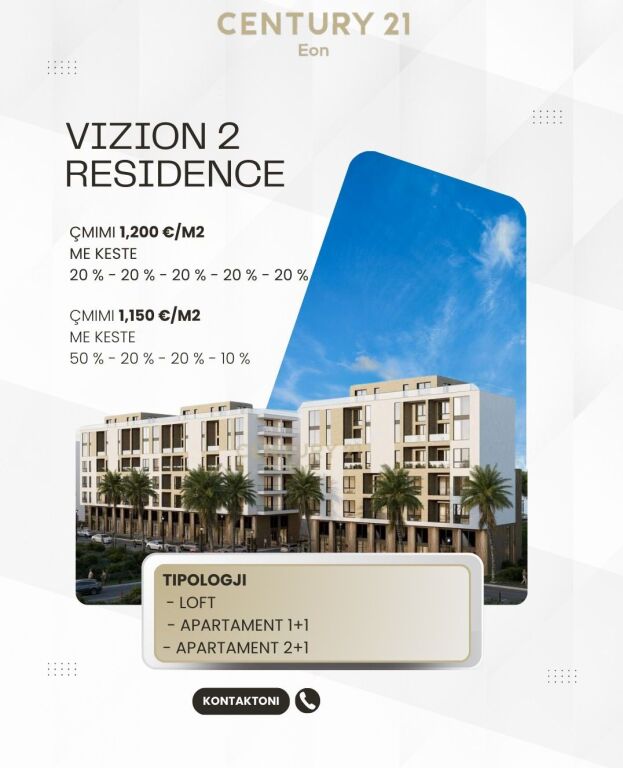 🏡 VIZION 2 RESIDENCE – mundësia ideale për të investuar ose për të jetuar pranë detit.