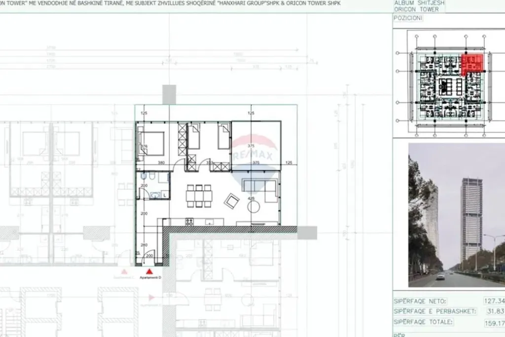 ORICON TOWER, APARTMENT 2+1 FOR SALE