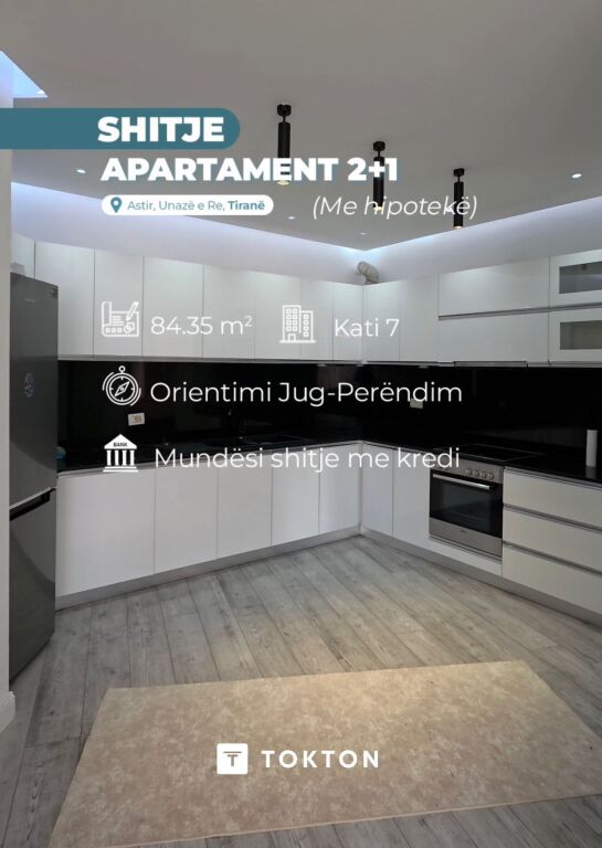 Shitet Apartament 2+1 , Astir