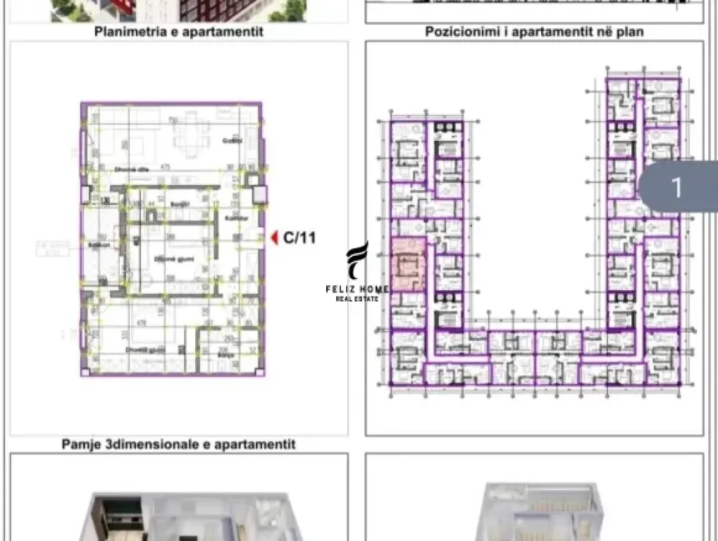 IN VENDITA APPARTAMENTO 2+1 VIA KAVAJES 228.000 EURO FH-59232