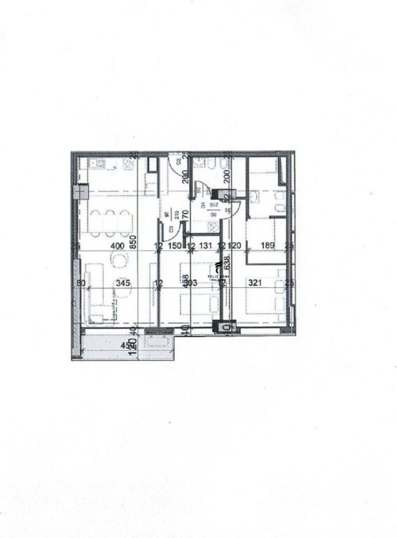 VENDESI APPARTAMENTO 2+1+2 LAGO ASCIUTTO 360.600 EURO FH-64144