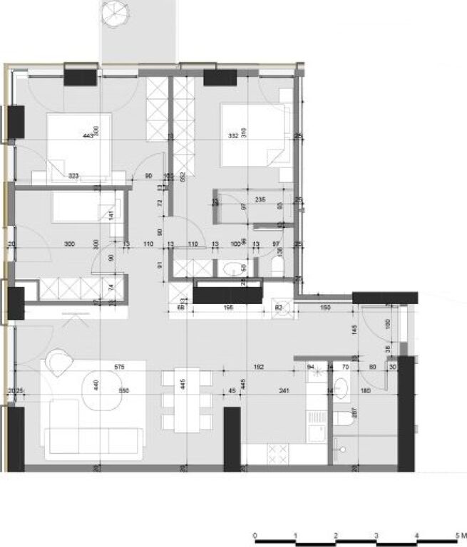 SHITET APARTAMENT 3+1+2 TEK SHESHI SKENDERBEJ