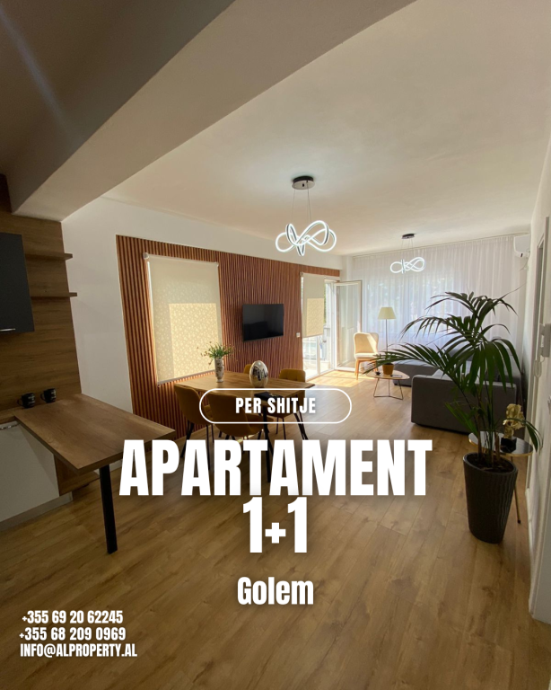 Apartament 1+1 për Shitje – Golem, Durrës