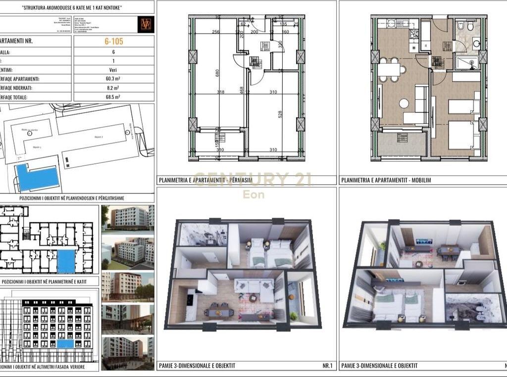 EXCLUSIVE SALE APARTMENT 1+1 WITH SEA VIEW AT VM RESIDENCE, IN GOLEM!
