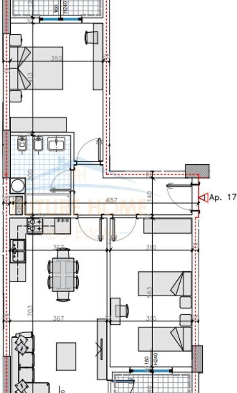 Shitet, Apartament 2+1, Univers City