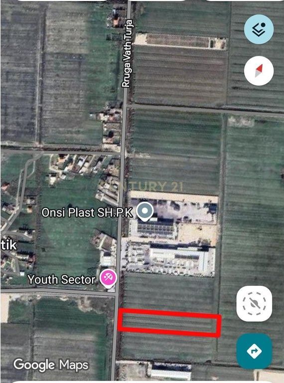 Shitet Tokë në Rrugën Kryesore Vath Truja, Durrës!