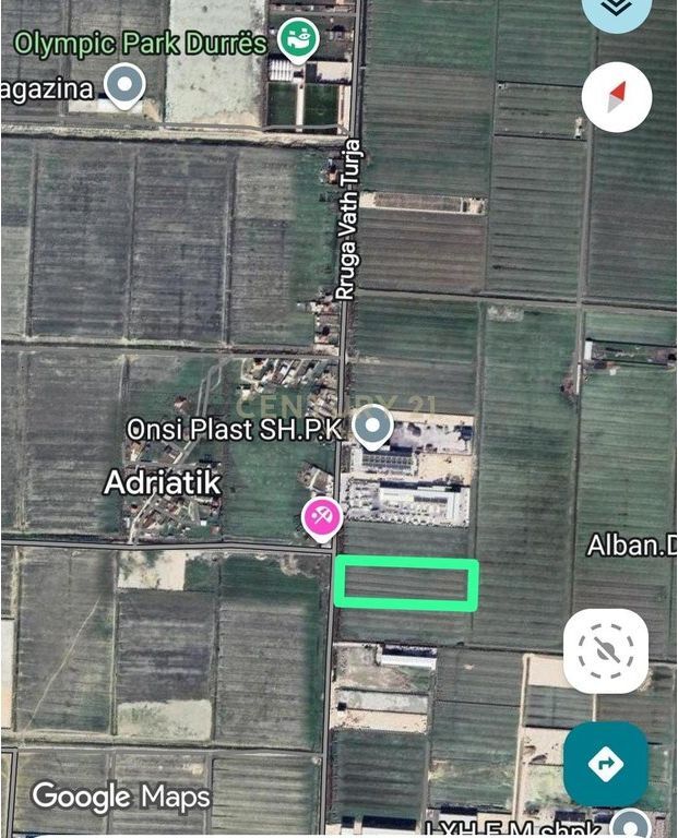 Shitet Tokë në Rrugën Kryesore Vath Truja, Durrës!
