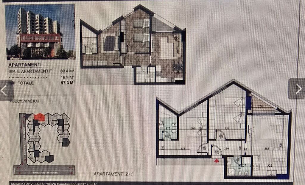 APARTMENT 2+1 FOR SALE AT COLONNADE RESIDENCE