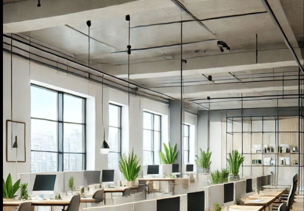 OFFICE FOR RENT 1000 M2 KAVAJES ROAD 10,000 EURO FH-64476