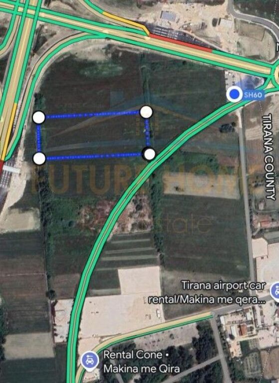 Shitet, Tokë, Rinas