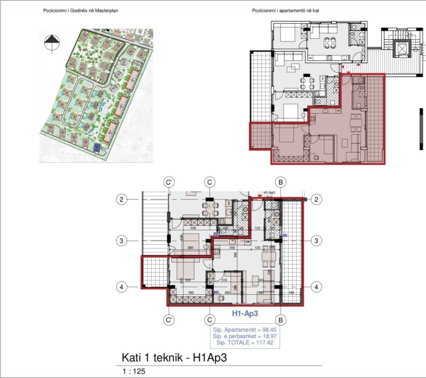 Apartment 2+1, Porto Lalzi
