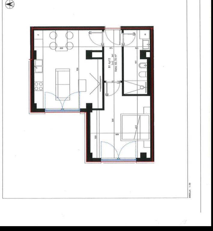 Apartment for sale 1+1