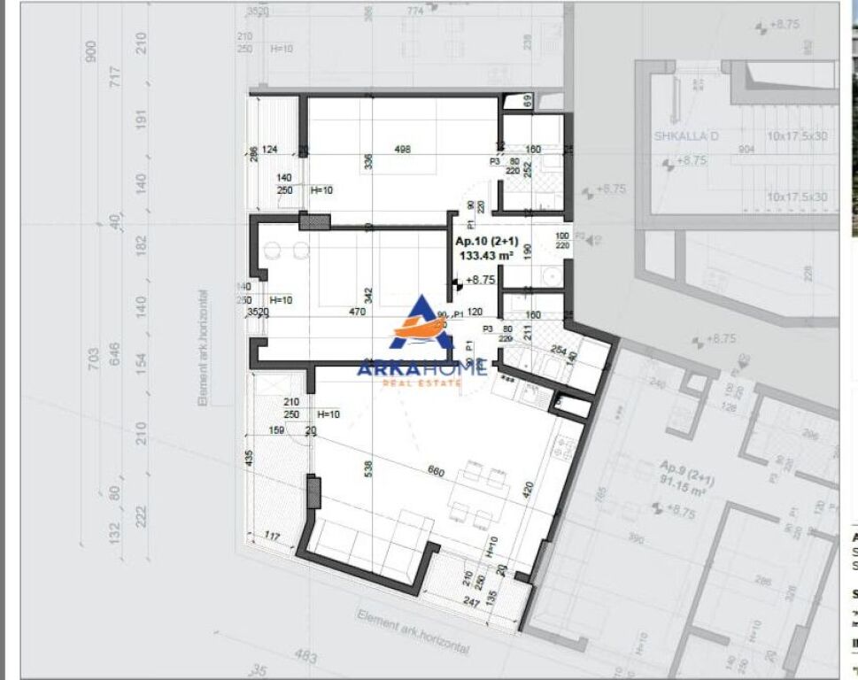 APARTMENT FOR SALE – FUNCTIONAL ORGANIZATION " MEIS GARDEN RESIDENCE " 202620 EURO