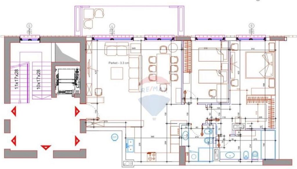 Apartment 2+1+2 for sale in Delijorgji ID: 530601005-242