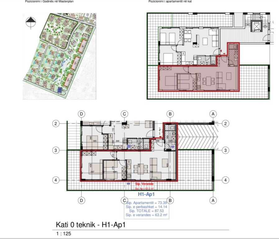 Apartment 2+1, floor 0 with yard. 2300 eur/m2