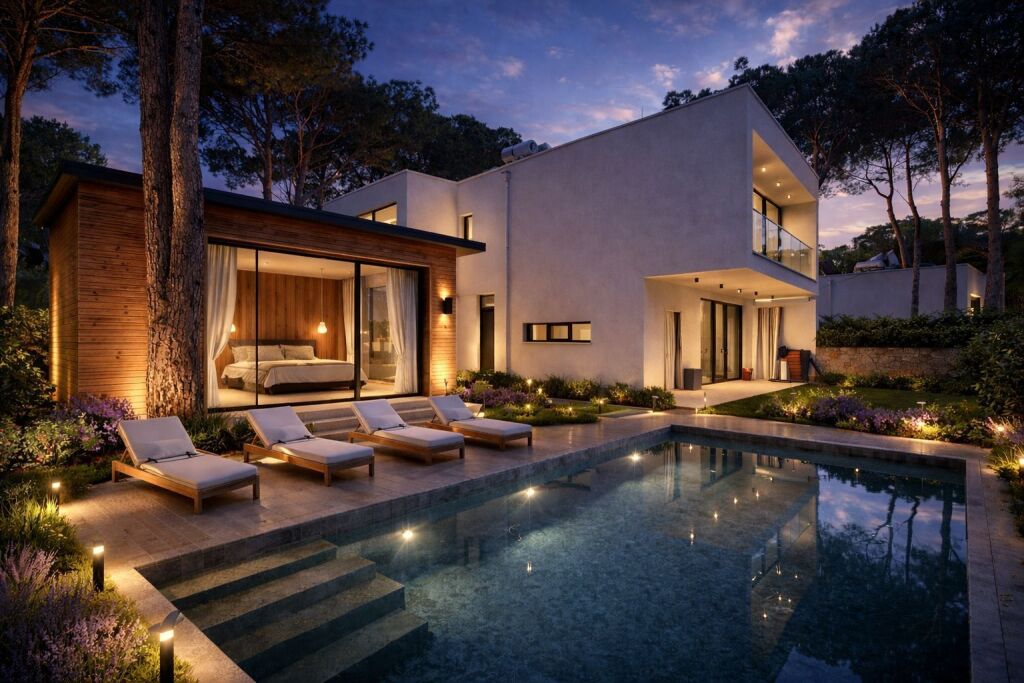 Villa di lusso a San Pietro, Baia di Lalzi