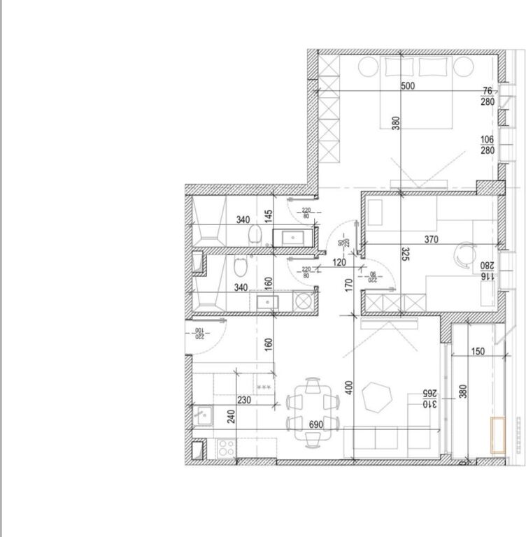 Apartament 2+1+2 ne shitje , Tirana Riverside Residences