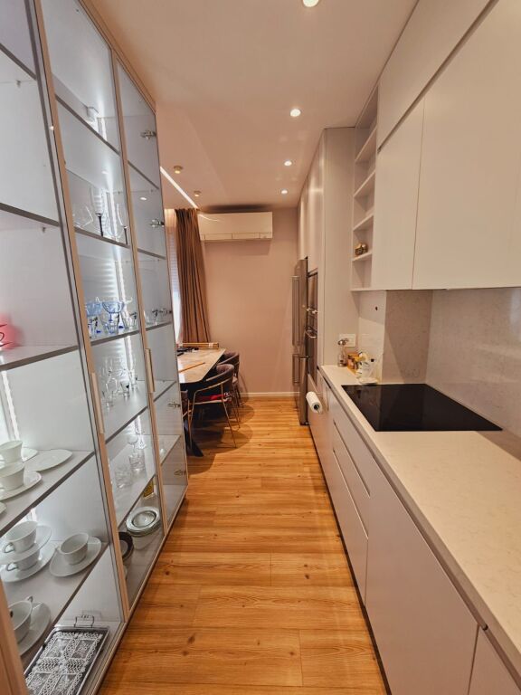 For Rent: 2+1+2wc ( PAZARI I RI )* 📍 *950€* - k5, Elevator. - Super Investment **60k€ Cost - with Architect | Modern Furnishing, Electro A++ & PARQUET