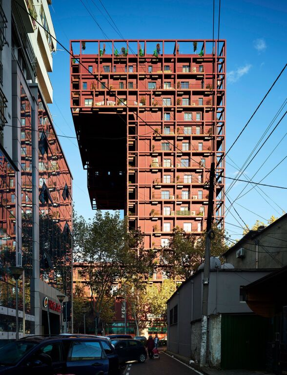 Rent, Apartment 2+1+2, Garden Building Residence, Kavaja Street