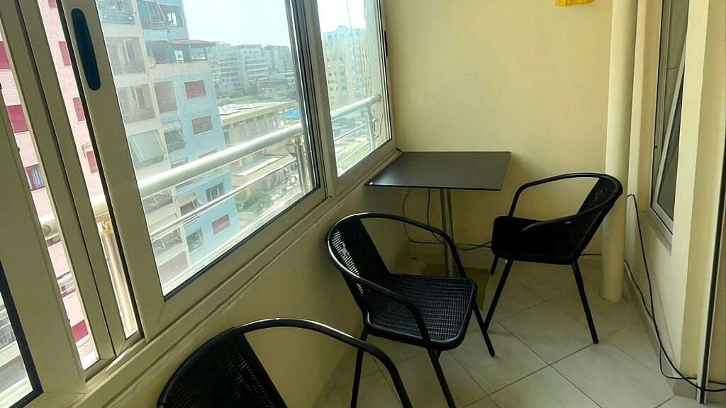 Apartament Me Qera 1+1 Dhomë Te Pista Koka | I Mobiluar | Ballkon
