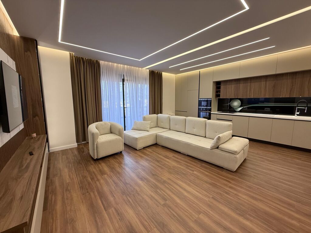 🏡 Apartment for Rent 2+1+2 + 2 Parking Spaces 📍 Selitë – Kodra e Diellit, one of the quietest and most elite areas of Tirana