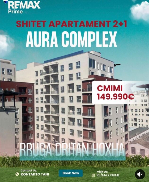 Apartment 2+1 for sale Aura Complex