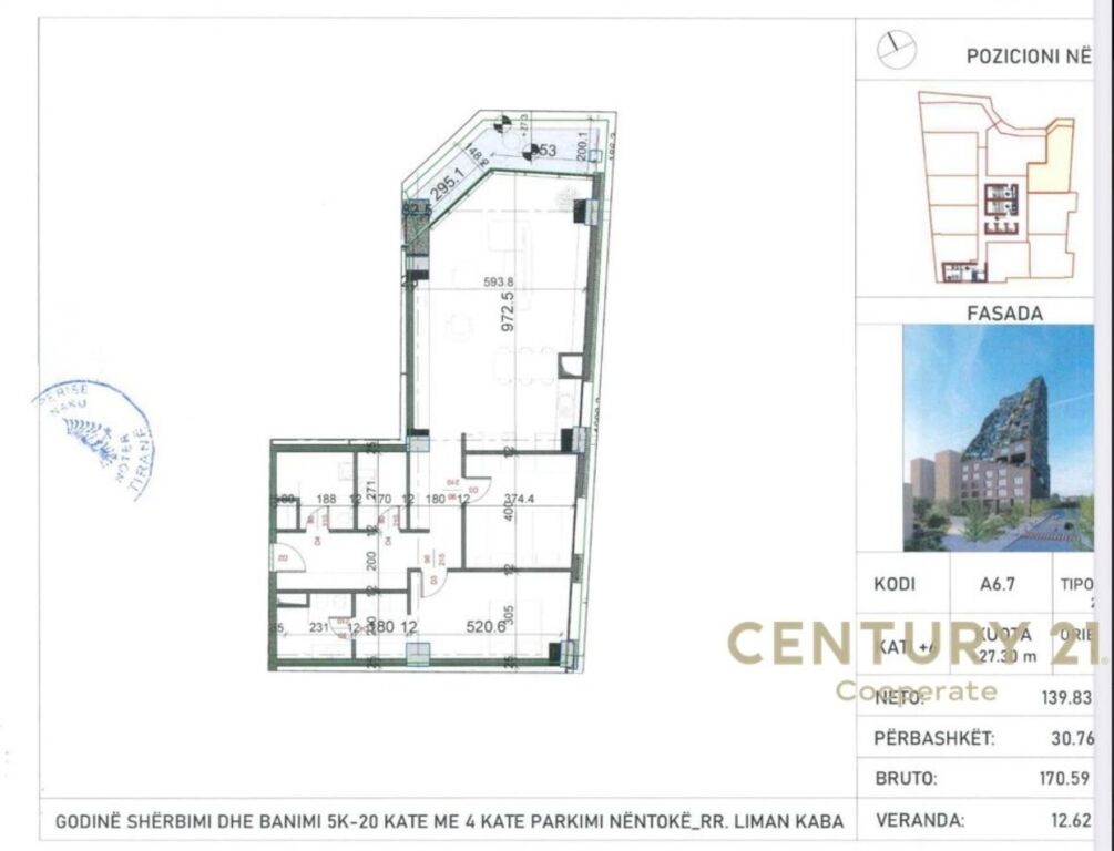 Apartment 2+1 for sale