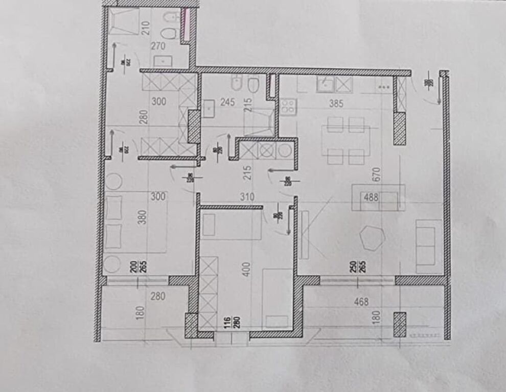 Apartment 2+1 for sale – Riverside 1, Javer Malo St., Tirana