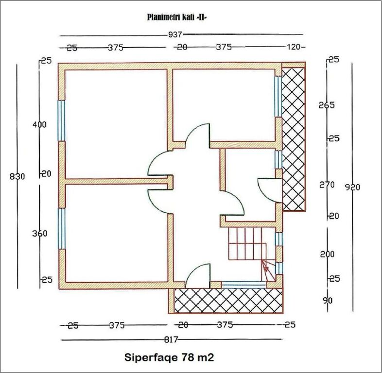 Shitet vile 2-Kateshe+Papafingo te Rruga Jordan Misja