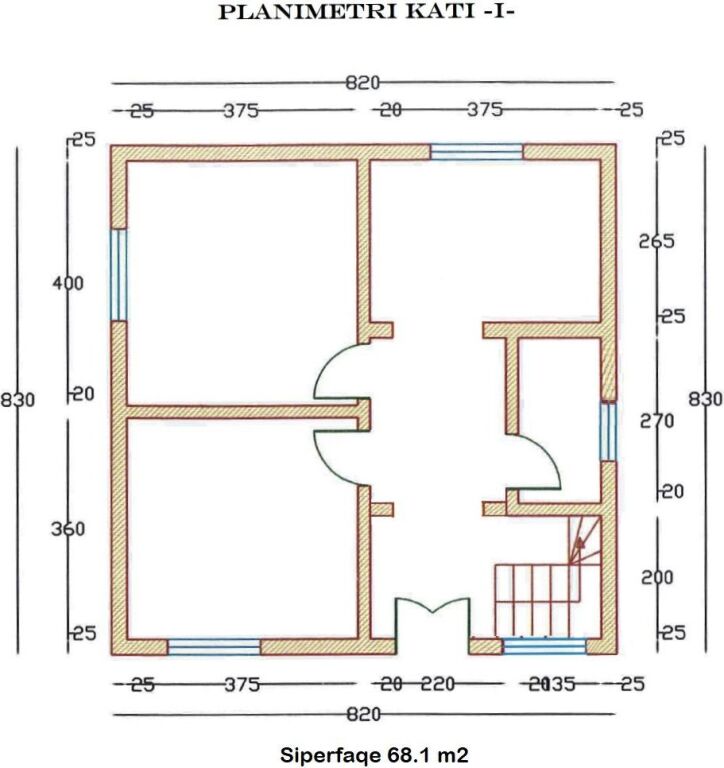 Shitet vile 2-Kateshe+Papafingo te Rruga Jordan Misja