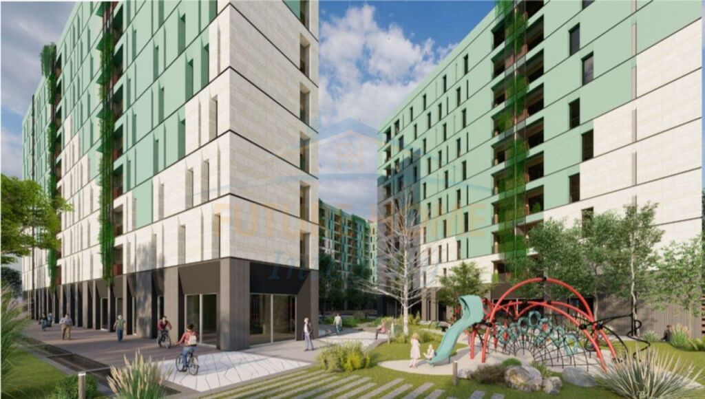 Apartament 2+1+2 ne shitje , Tirana Riverside Residences