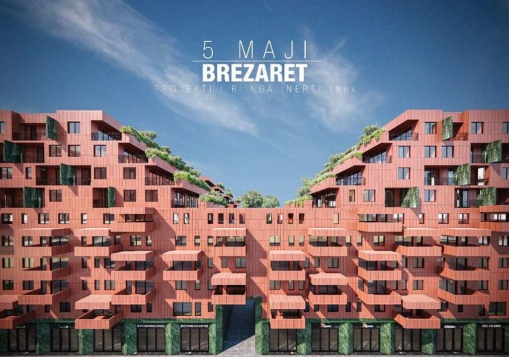 Appartamento 2+1 in vendita al Complesso Brezaret vicino a 5-Maji.