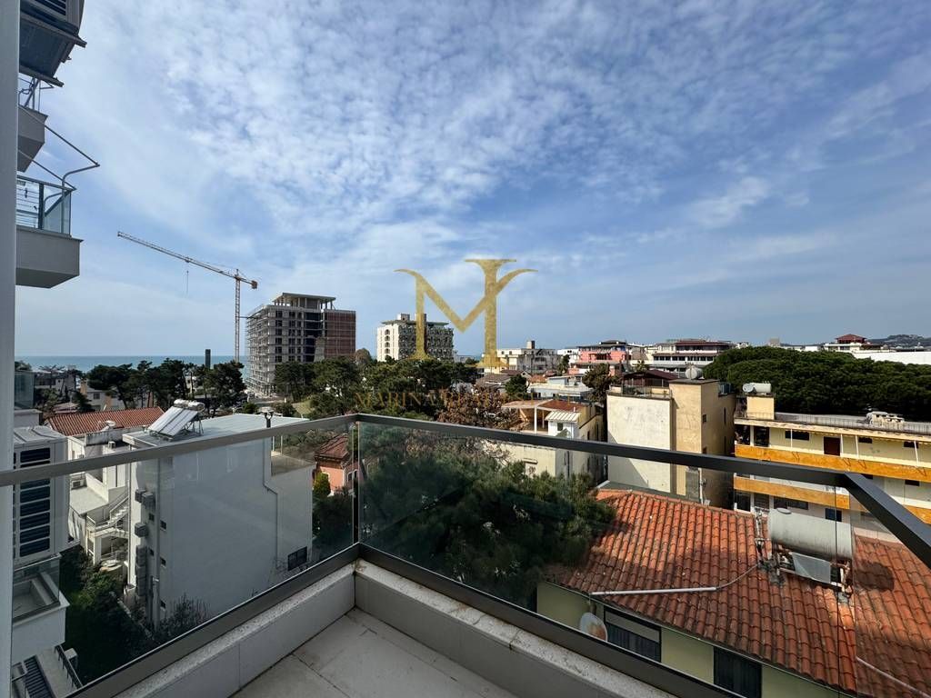 Apartament 2+1 më pamje deti për qira në Golem. Pallat dhe apartament i ri