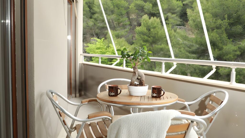 Apartament 1+1 Modern 65m² Me Qera | Ashensor | Ballkon