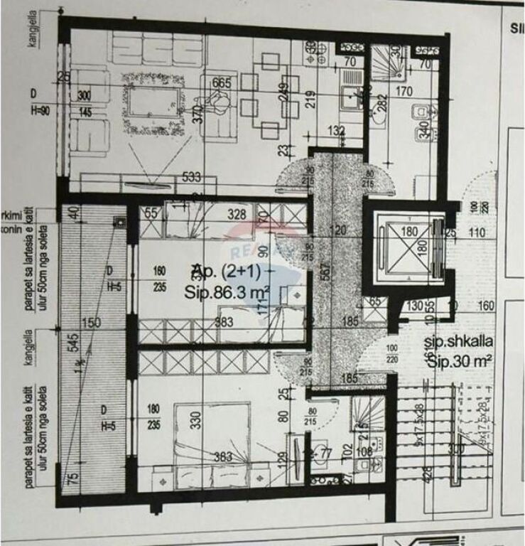Appartamento 2+1 in vendita, Astir