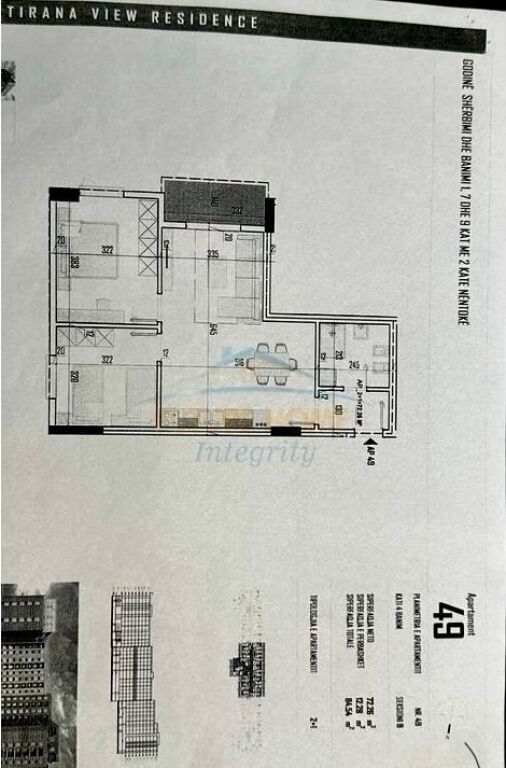 🚀 Investim Inteligjent te "Tirana View Residence" – 2+1 me Pagesë me Këste! 🏠