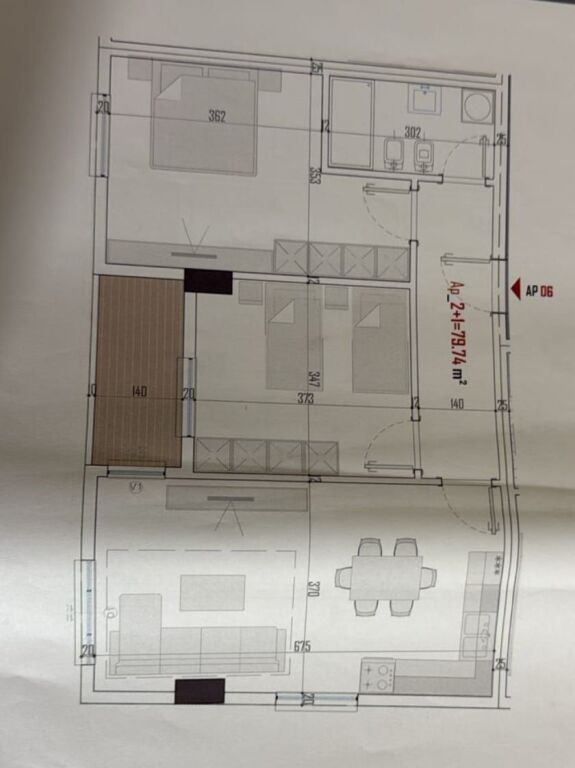 APARTAMENT NE SHITJE 2+1 NE PASKUQAN , PAGESE ME KESTE  