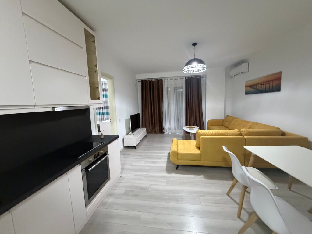 1+1,furnished train station,new building with elevator,600 thousand leke