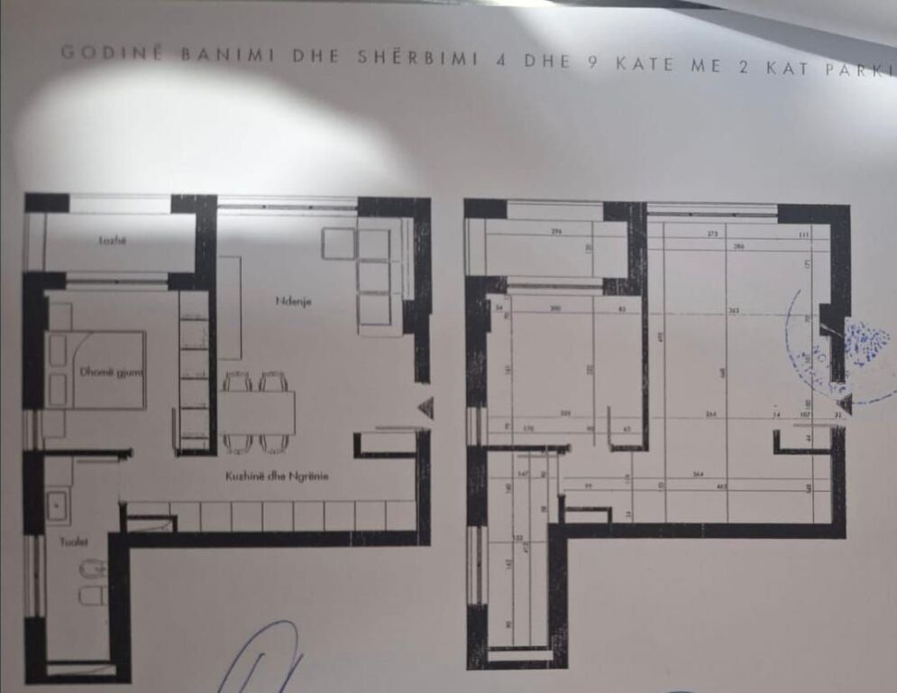 SHITET: 1+1📍Bulevardi i Ri (Rr.Siri Kodra) - 119,000€ - Sp.76m² - Kt.8 - Pallat I Ri - Ne Faze Perfundimtare || Akses i Lehte - 2 Min Larg Unazes🚀