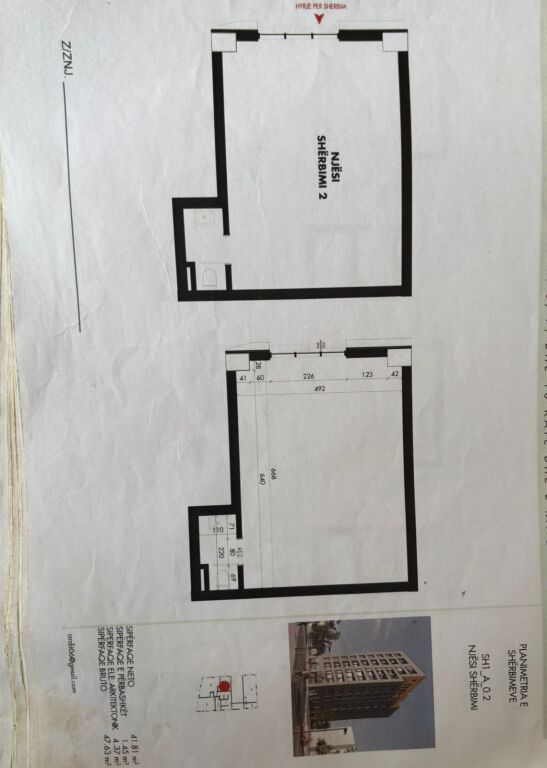 Shitet 3 ambiente biznesi ne Ali Dem