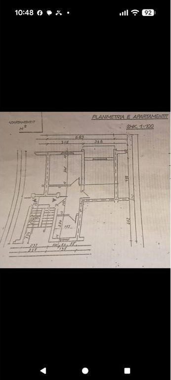 Shitet apartament 1+1 ne rrugen Mine Peza , Tirane.