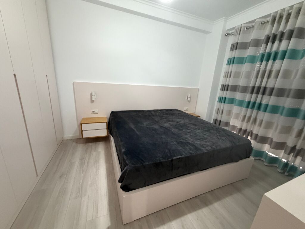 1+1,furnished train station,new building with elevator,600 thousand leke