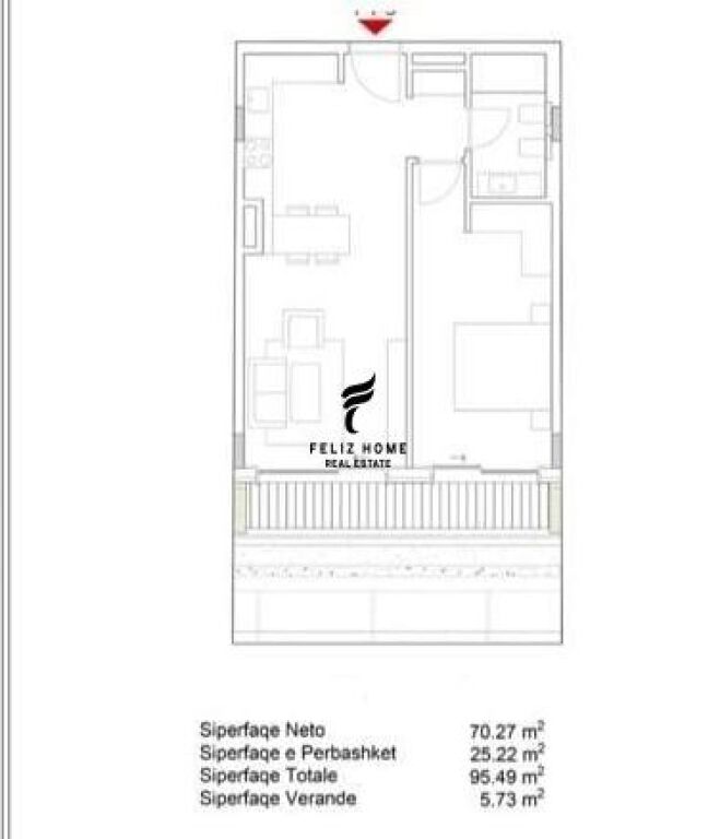 SHITET APARTAMENT 1+1 GREEN COAST 396.000 EURO FH-64769