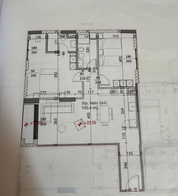 Apartment 2+1 for sale at the Former Aviation Field.