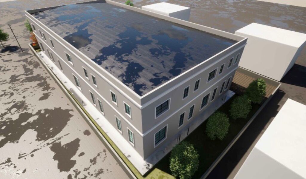 Shitet truall + projekt per kapanon prane Univers City/qtu