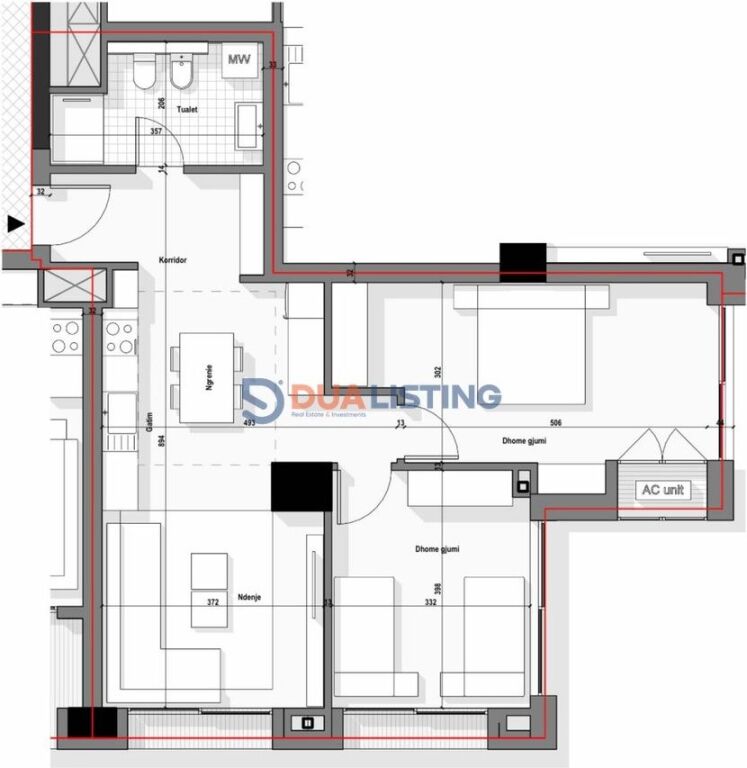 ELITE APARTMENT FOR SALE 2+1 – Tirana Boulevard, New Boulevard ✨